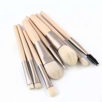 Hot selling new 8pcs makeup tool mini eyeshadow brush set